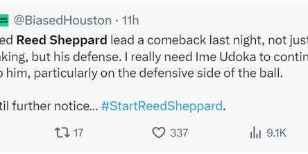 半岛体育-火记建议增加谢泼德戏份！着重提升持球突破 防守软肋可用体系隐藏|火箭|乌度卡|明尼苏达森林狼队|体育赛事讨论|休斯敦火箭队_新浪新闻